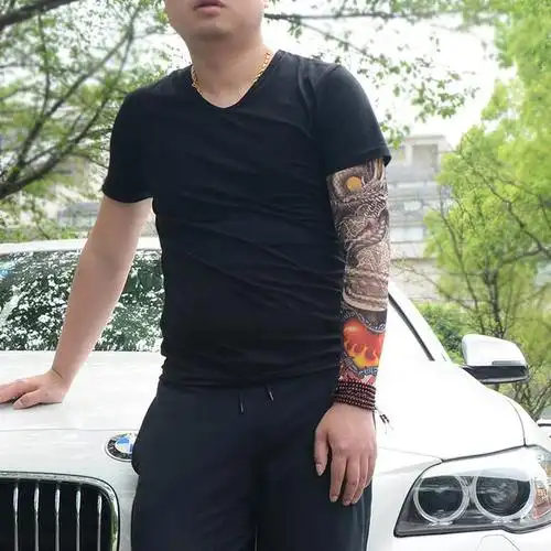 再也不用挨疼去做纹身,有了这些纹身套袖你也是社会哥