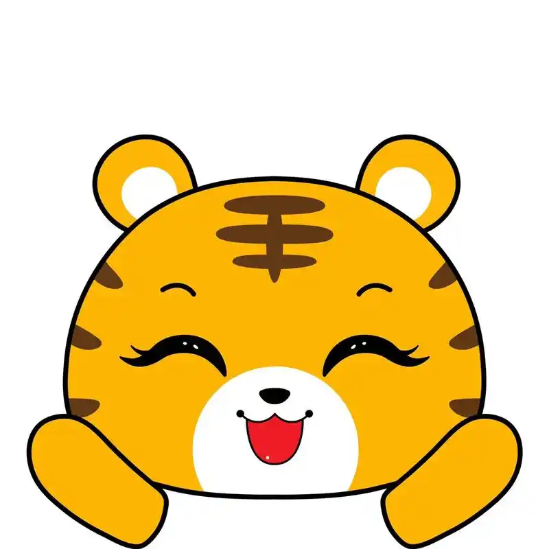 卡通虎头像分享 多种表情头像#虎 #超可爱 #吉祥物设计 # - 抖音