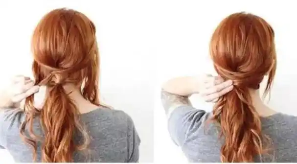 马尾怎么扎好看,高马尾编发怎么扎好看简单显发量(女神必备的一款高