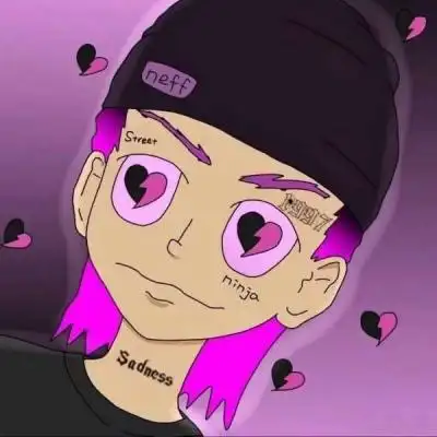 欧美动漫风rap头像