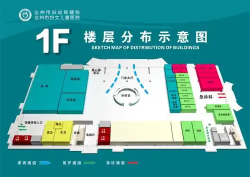 达州市妇女儿童医院_就医指南 / 科室分布