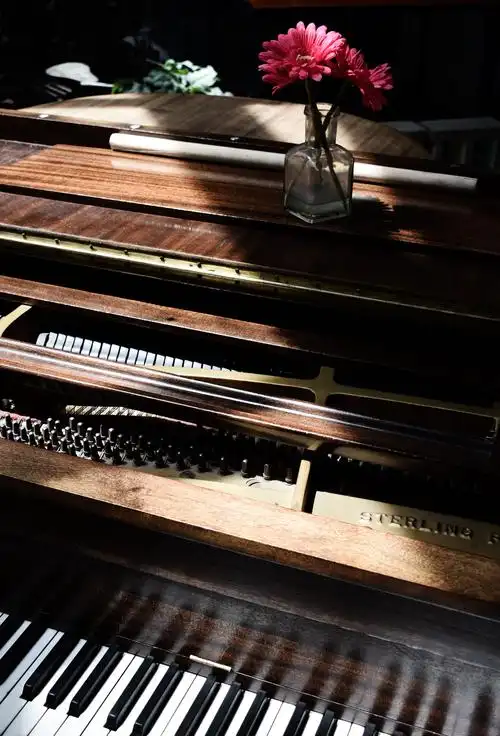 很有质感的钢琴唯美图片