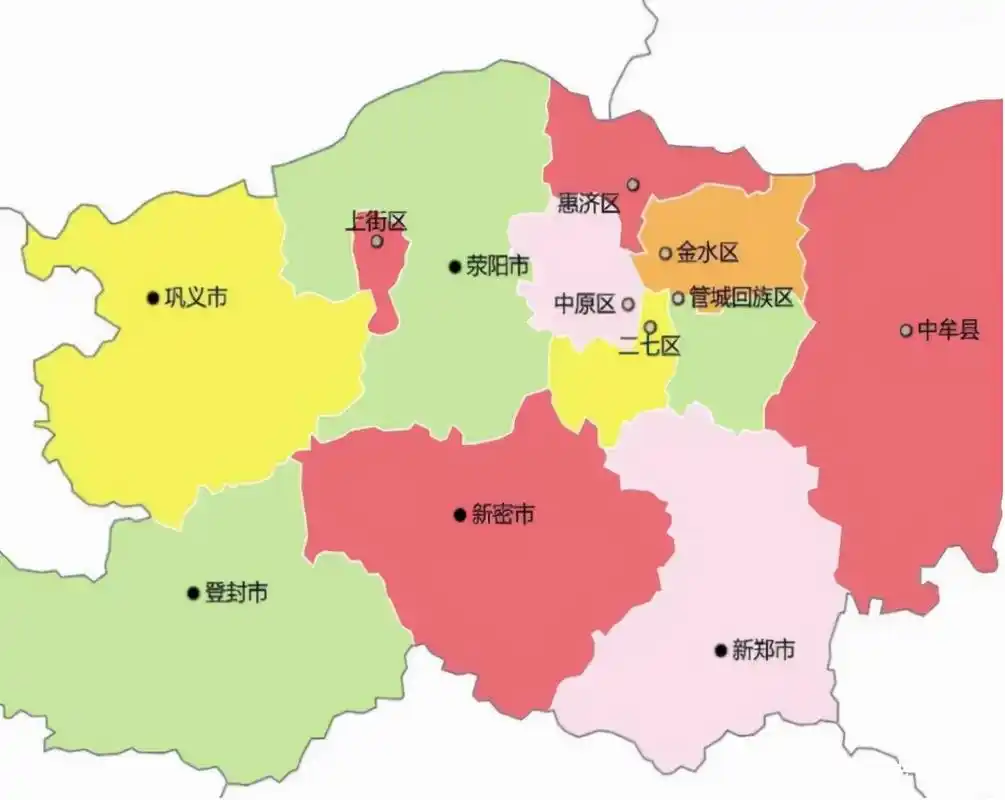 2021年郑州各区县gdp:金水区排第1,巩义市破900亿,上街区末位