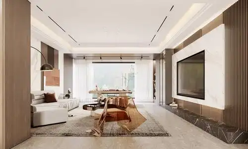 现代简约大平层暖暖的新家