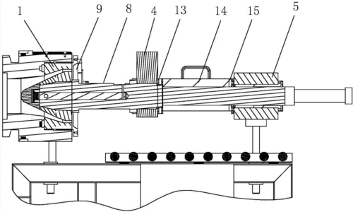 一种平板发泡橡胶挤出机头的制作方法
