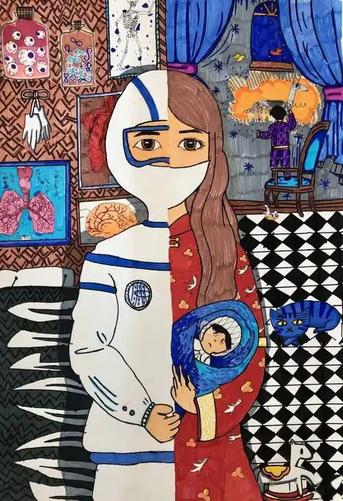 投票| 童心向党 怀柔青少年原创庆祝建党100周年绘画作品线上投票开始