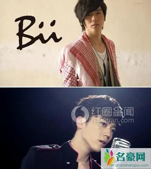 毕书尽鹿晗谁人气好毕书尽整容前后对比