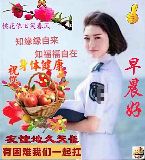 战友们早上好