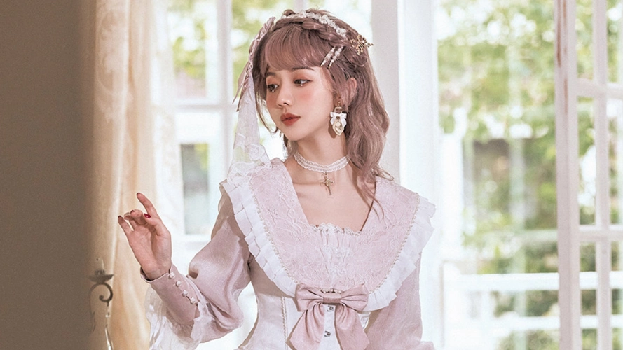 洛丽塔少女甜美优雅气质写真