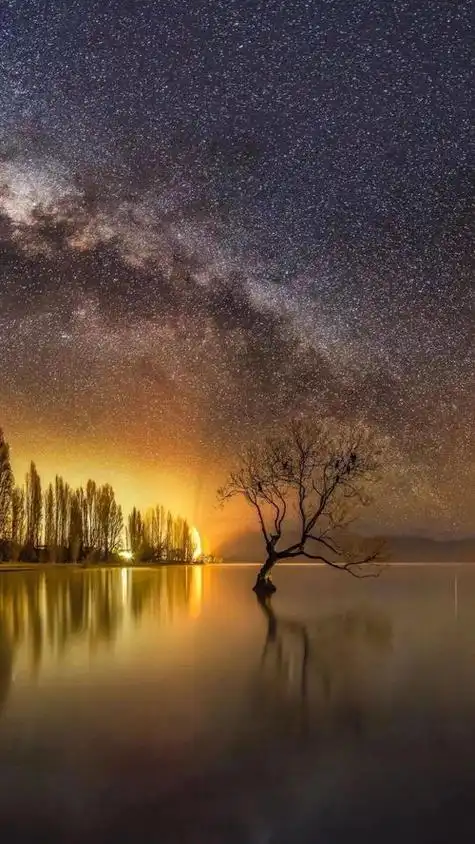 精选星空壁纸图 ε