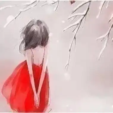 背影动漫头像女高清好看的漫画头像女生背影图片