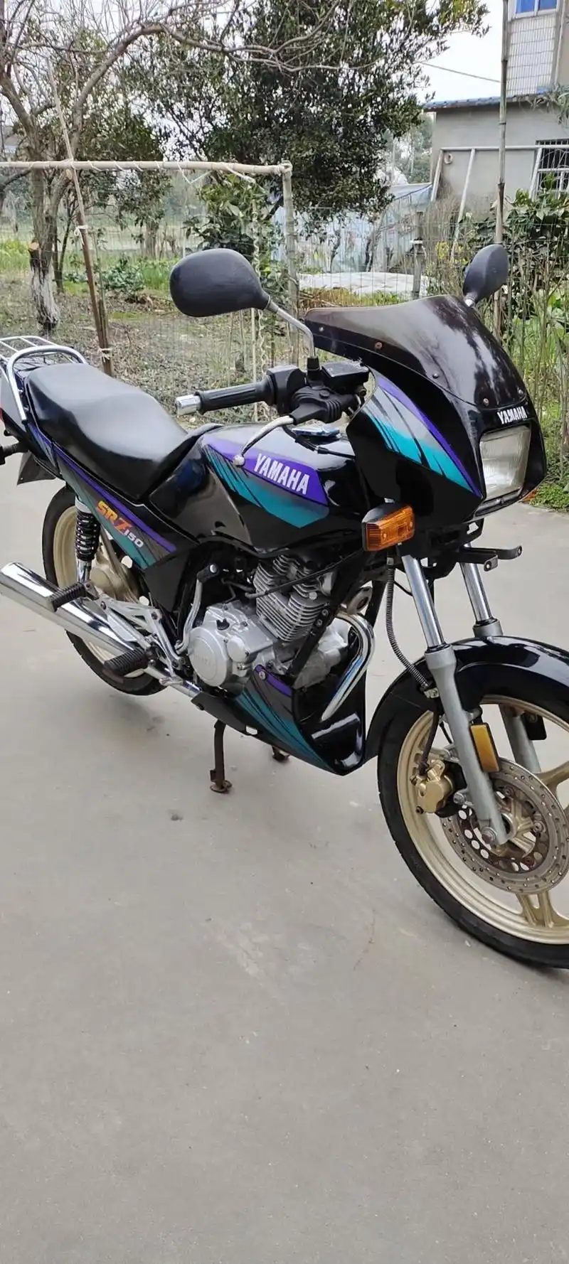 老款雅马哈劲豹,发动机号在里面的, srz150开头的.懂得来谈