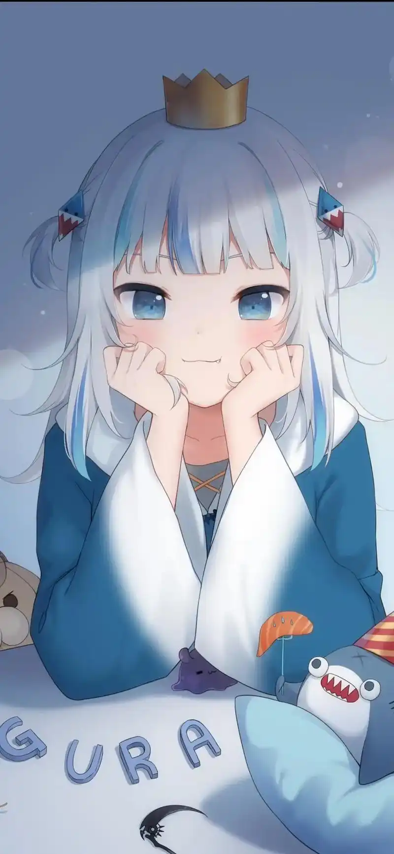 动漫可爱少女系列#手机壁纸 #聊天背景图 #治愈  - 抖音