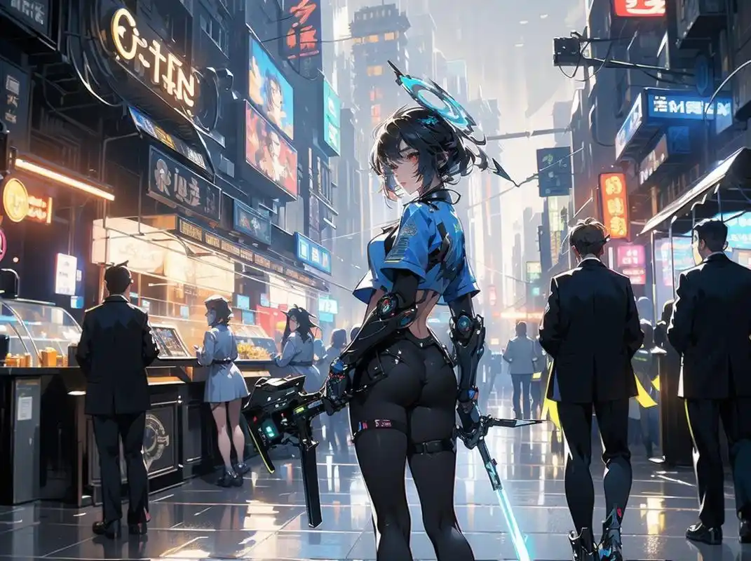 赛博朋克未来世界 赛博朋克是一种融合科技与反乌托邦元素的文化艺术