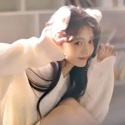 简单干净小清新头像女