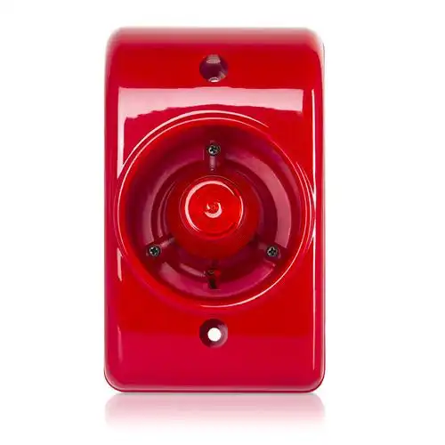 有线火灾报警器带闪光器的警笛