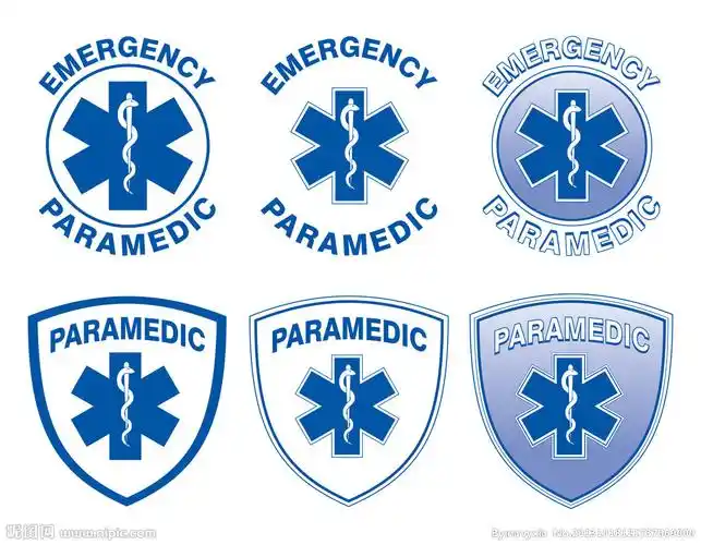 护理人员医疗设计盾图片