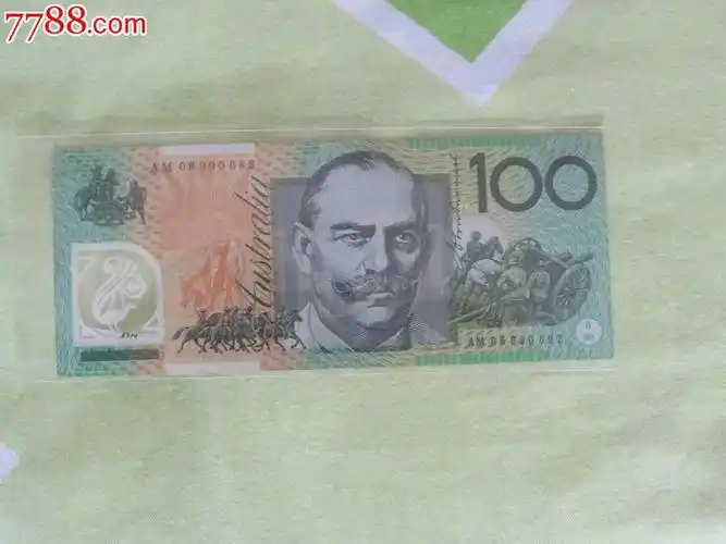 澳大利亚2013年100元塑料钞全新unc女高音歌唱家梅尔巴