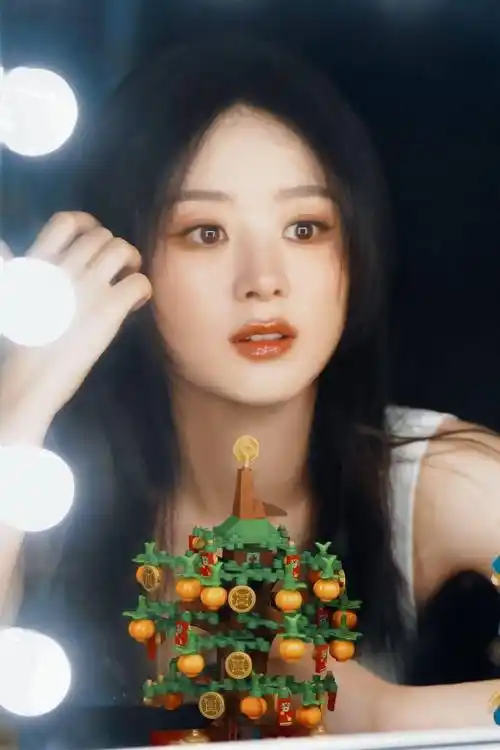 赵丽颖公主颖绝美容颜:仙女下凡,端庄秀丽