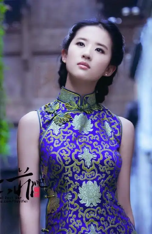 民国剧中的绝美旗袍造型#民国剧刘亦菲《金粉世家》的旗袍造型真堤