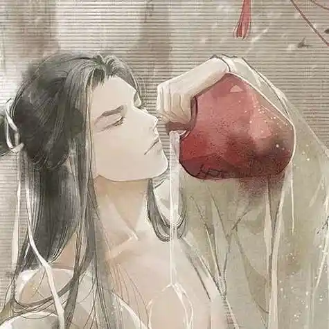 霸气喝酒古风男生头像真人