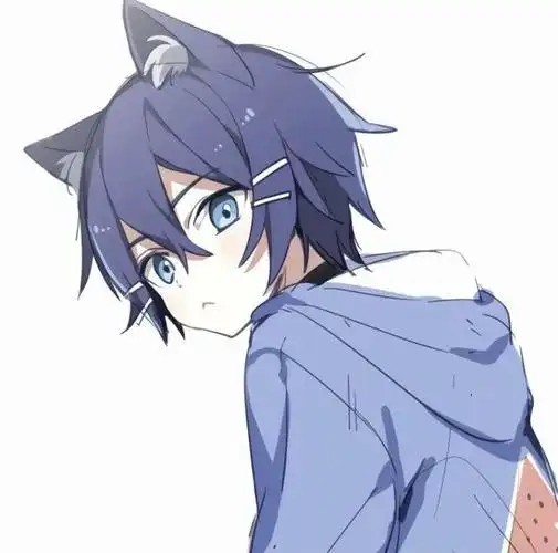 蓝色系头像becauseloveyoueveryday