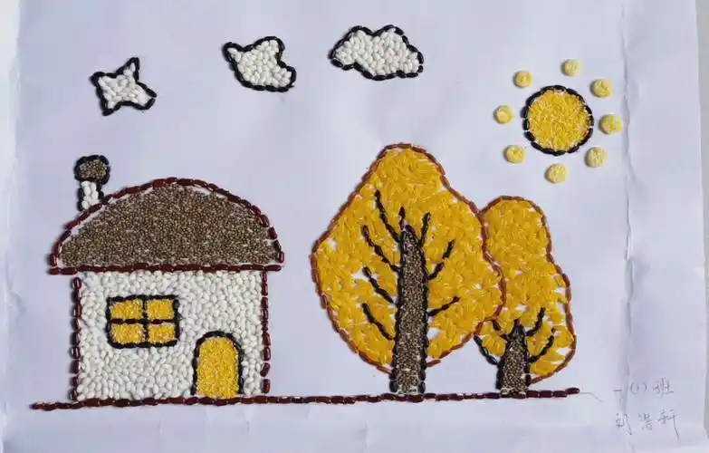 奇妙的种子世界之旅——一年级种子绘画说写训练