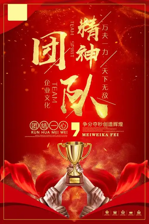 企业文化宣传标语,车间企业文化宣传标语(创意企业文化励志海报)