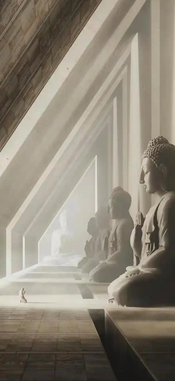 佛教文化手机壁纸,刹那升华,宁静静心