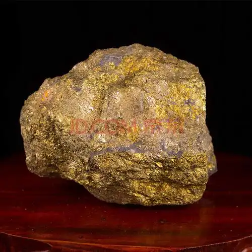 通体金黄 原生态金石摆件91