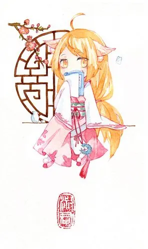 奇迹暖暖的小狐妖套装q版,希望大家喜欢()