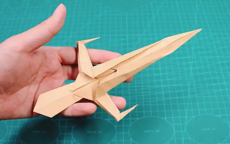 折纸武器飞刀折纸武器大全小飞刀