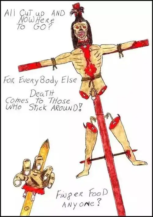 变态杀人犯的绘画作品你见过吗