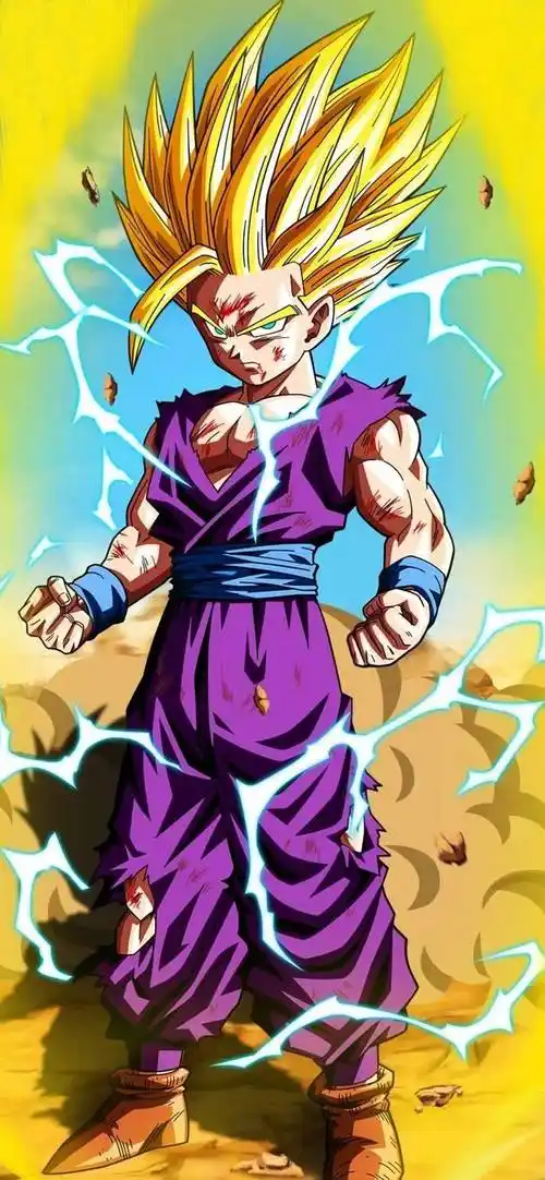 龙珠壁纸赛亚人悟饭出场