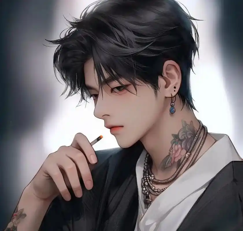 拽酷帅气的纹身男生头像合集