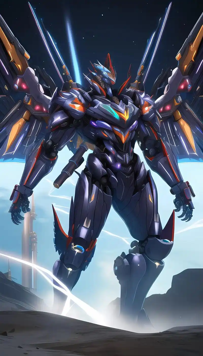 机甲战士霸气侧漏男人的梦想