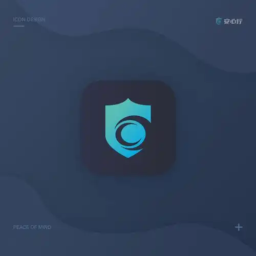 设计活动海报国外清爽风格界面员工内部系统标签logo图标科技车app