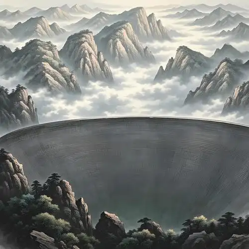 八方聚财山水头像💸