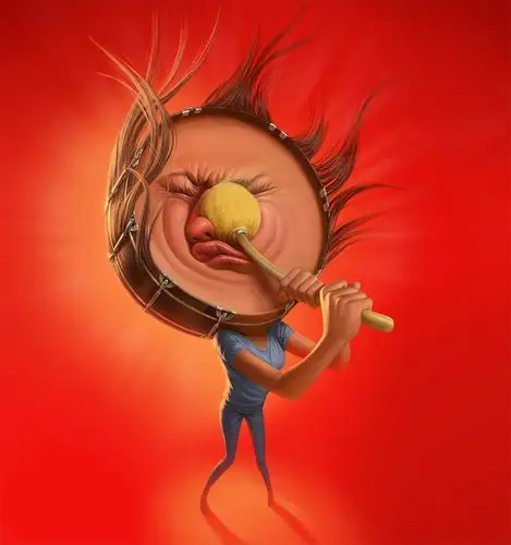 夸张生动的表情,大胆有趣的创意,请欣赏来自巴西插画师tiago hoisel的