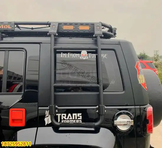 适用于北京bj40l行李架bj40plus不锈钢车顶框行李货架越野改装件防滚