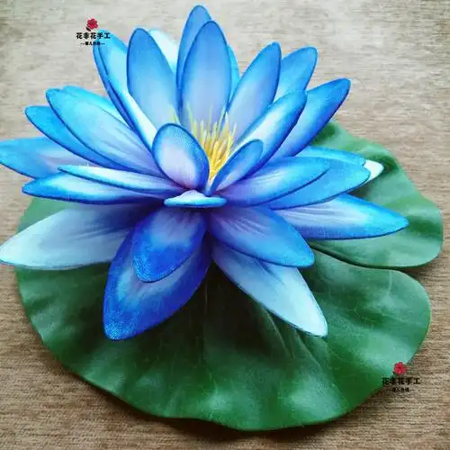 diy手工丝网花材料 仿真睡莲花蕊花心泡沫叶子软管皮管满包邮