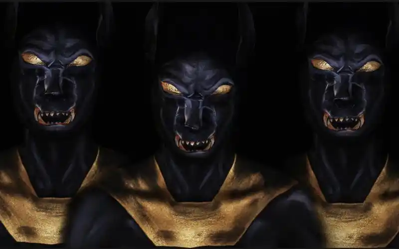 【madeyewlook】[埃及之神|阿努比斯]化妆教程!(人体彩绘)