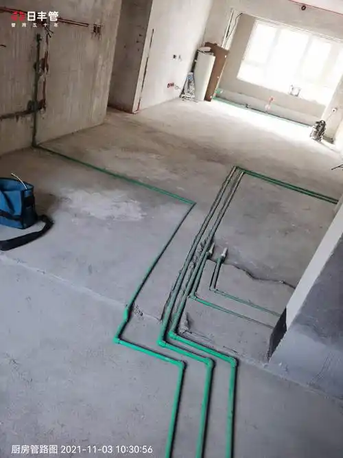 大观天下四期中海观澜7号楼改水电日丰管