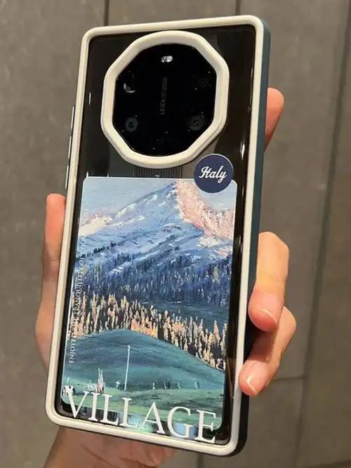 华为保时捷mate40rs简约风手机壳