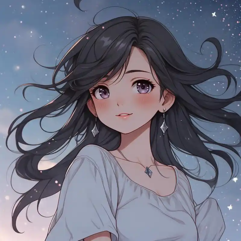 ins高级质感93可爱动漫女生头像