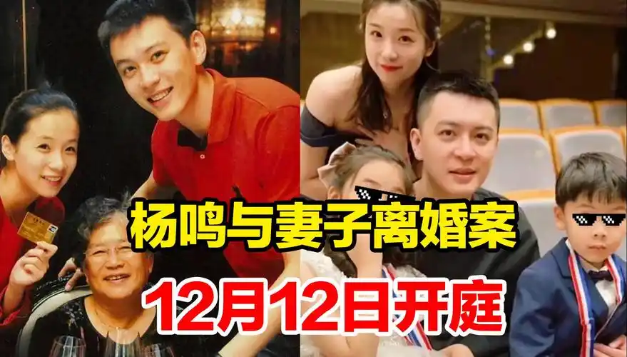杨鸣与妻子离婚案12月12日开庭 2019年就因"离婚纠纷"起诉妻子