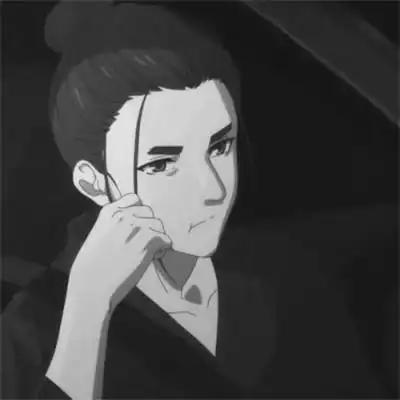 高冷男头像动漫黑白 帅气好看的男生头像动漫冷酷黑白图片_男生动漫