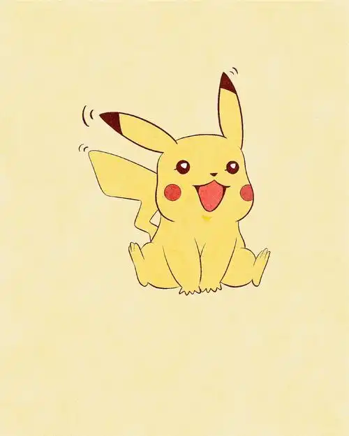 新手教程比卡丘简笔画教程小白必会