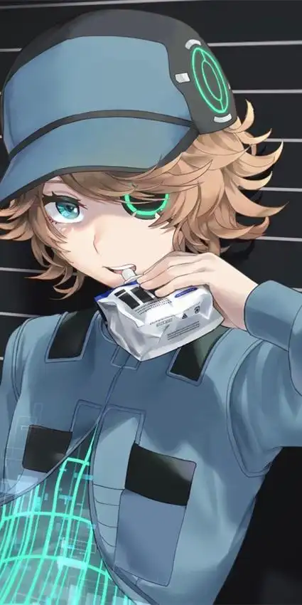 《全员恶玉》骇客,动漫全面屏壁纸