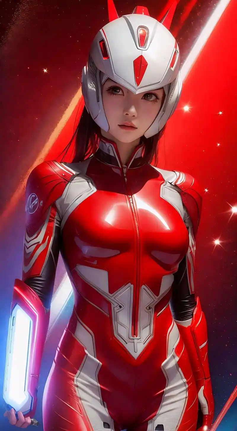 奥特曼女生.酷酷的奥特曼变身#抖音图文推荐 #呼唤你的奥特曼 - 抖音